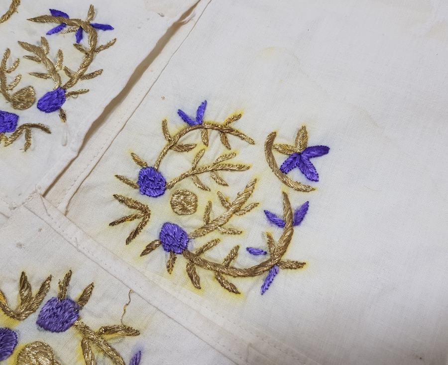 SIRMA VE KÖK BOYALI OSMANLI DÖNEMİ BÜYÜK BOY ÇEVRE