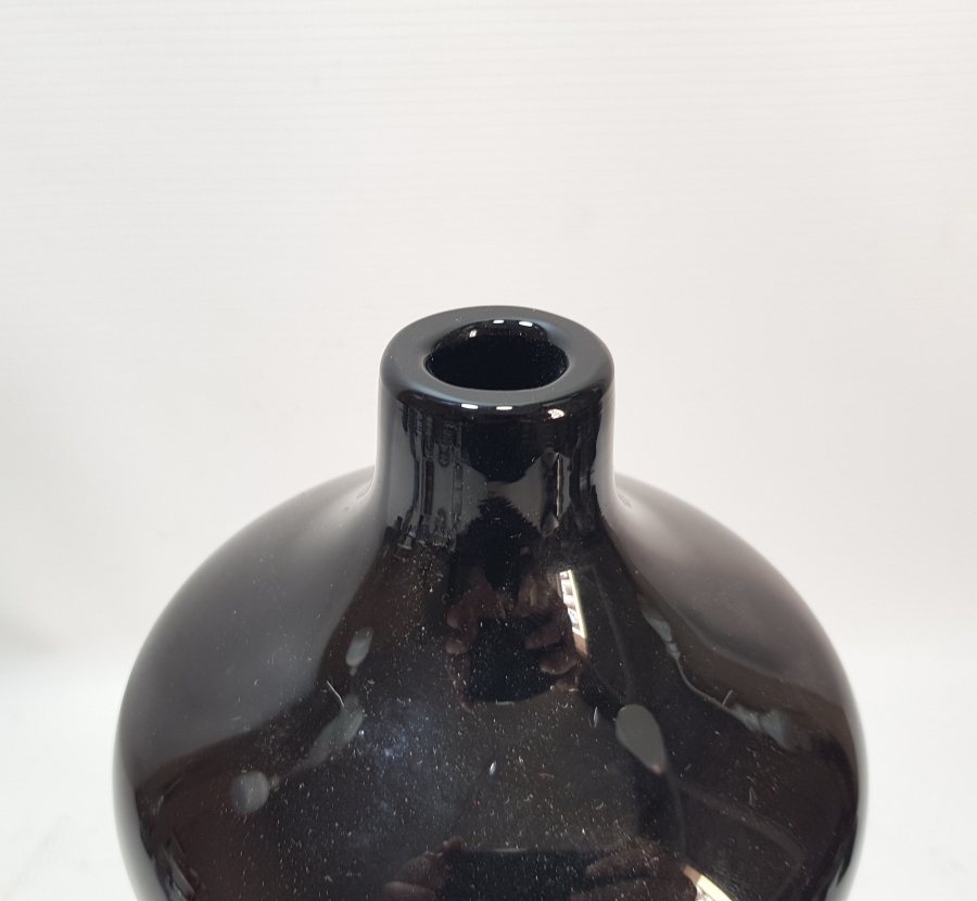 ÜFLEME CAMDAN MAMUL ANTİKA MURANO VAZO