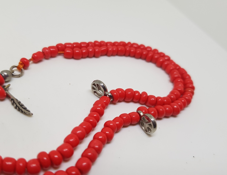 MERCAN TAŞINDAN MAMUL ANTİKA NAMAZ TESPİHİ