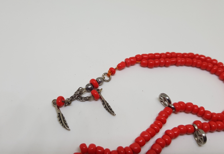 MERCAN TAŞINDAN MAMUL ANTİKA NAMAZ TESPİHİ