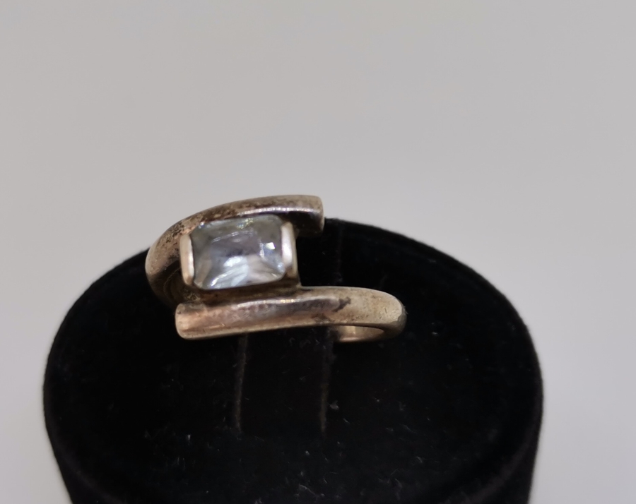 NECEF TAŞLI ÖZEL TASARIM GÜMÜŞ YÜZÜK