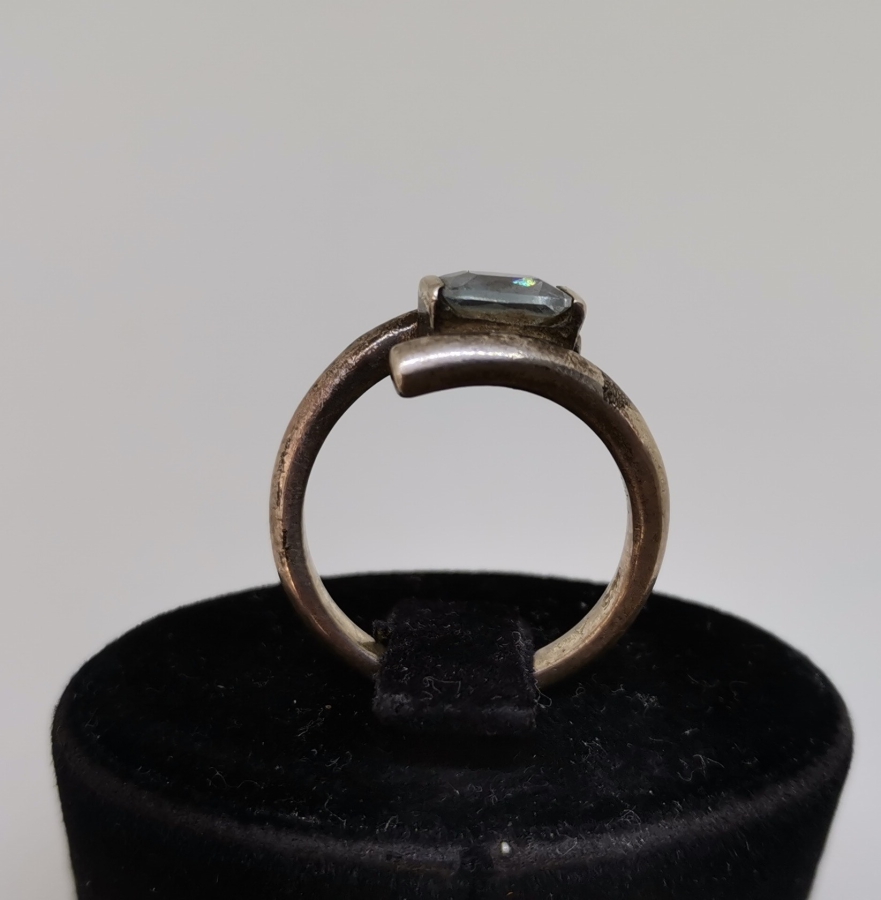 NECEF TAŞLI ÖZEL TASARIM GÜMÜŞ YÜZÜK