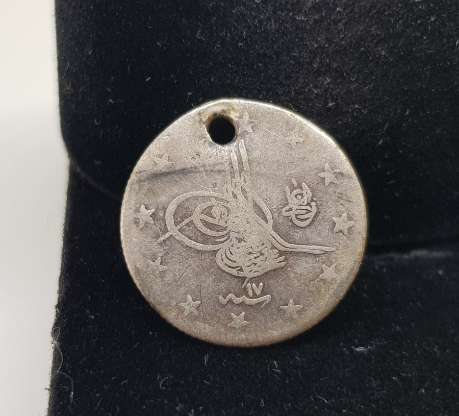 SULTAN ABDÜLHAMİD DÖNEMİ GÜMÜŞ 2 KURUŞ MECİDİYE