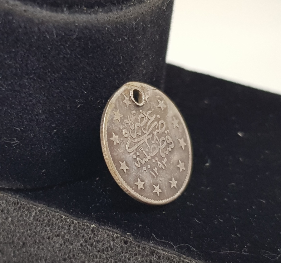 SULTAN ABDÜLHAMİD DÖNEMİ GÜMÜŞ 2 KURUŞ MECİDİYE