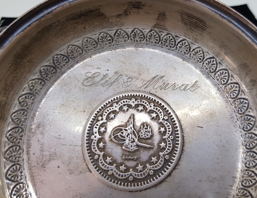 HATIRA GÜMÜŞ KINA TASI