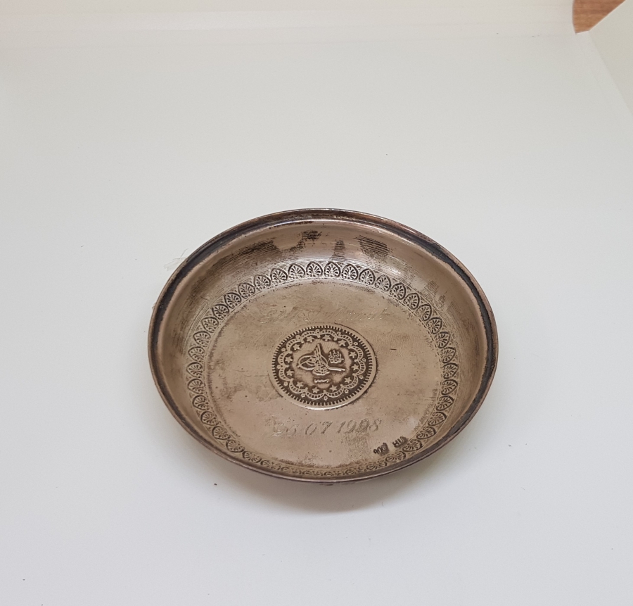 HATIRA GÜMÜŞ KINA TASI