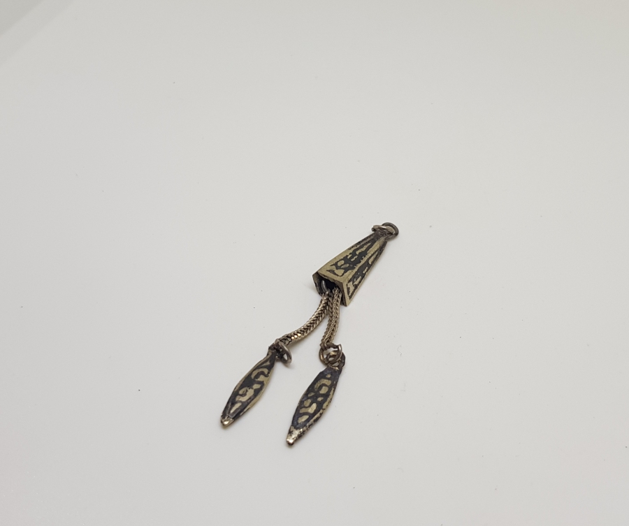 OSMANLI DÖNEMİ SAVATLI TESPİH PÜSKÜLÜ