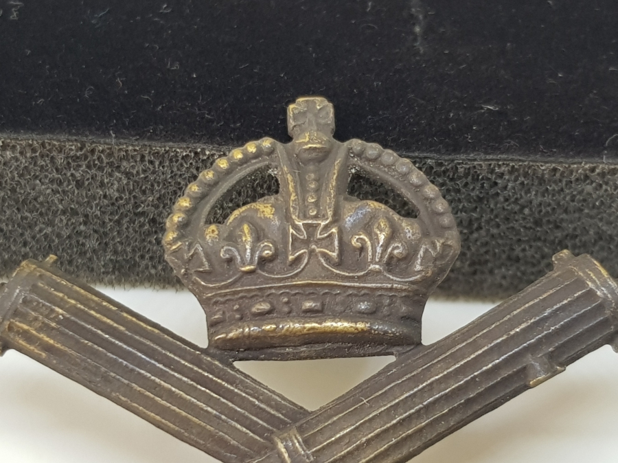 1. DÜNYA SAVAŞI DÖNEMİ NADİR İNGİLİZ TOPÇU SUBAY KOKARTI