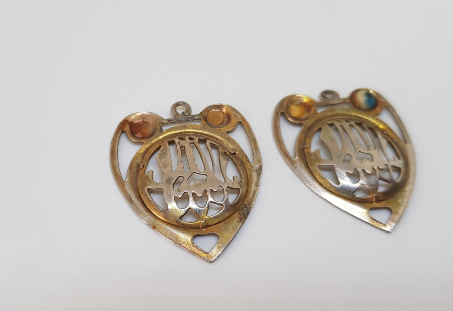 İKİ ADET ANTİKA BEBEK NAZARLIĞI - MAŞALLAH