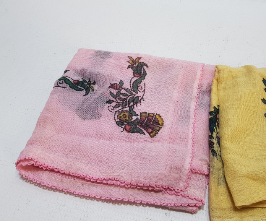 KENARLARI OYALI İKİ ADET ANTİKA YAZMA