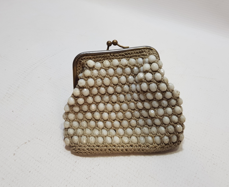 OPAL BONCUKLU EL YAPIMI OSMANLI ÇANTA - CÜZDAN