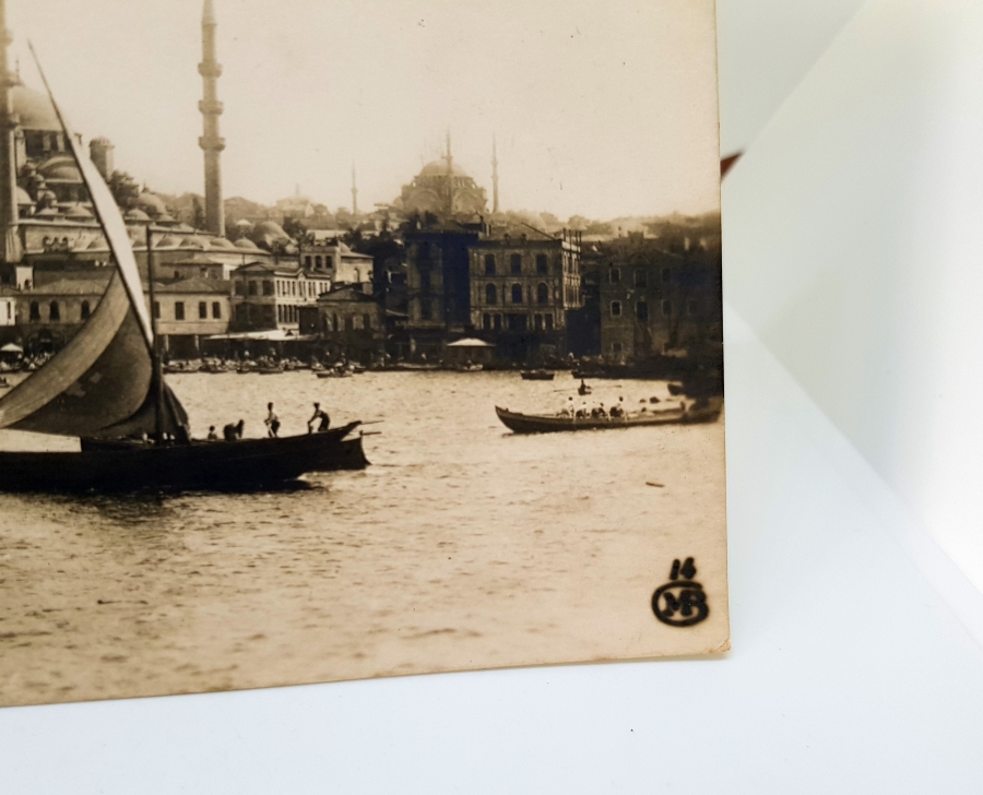 VALİDE SULTAN CAMİ GÖRSELLİ OSMANLI DÖNEMİ KARTPOSTAL