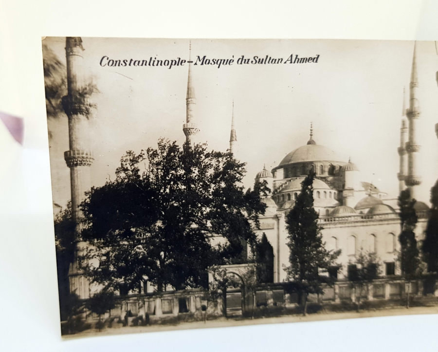 SULTAN AHMED CAMİ GÖRSELLİ OSMANLI DÖNEMİ KARTPOSTAL