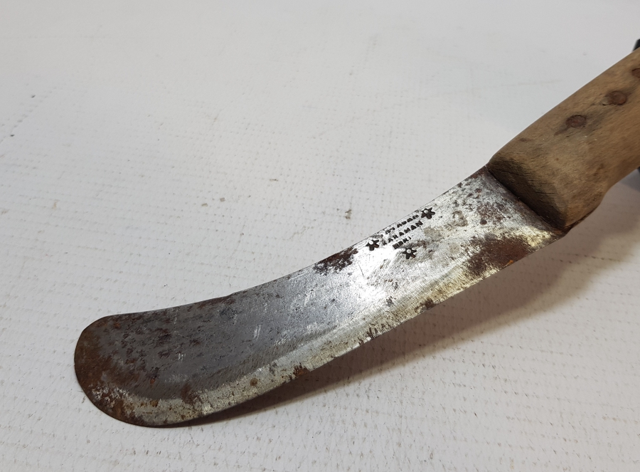 ANTİKA EL YAPIMI NADİR DERİCİ BIÇAĞI