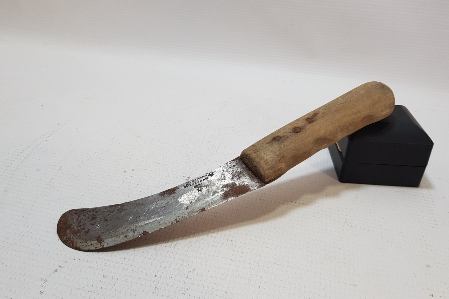 ANTİKA EL YAPIMI NADİR DERİCİ BIÇAĞI