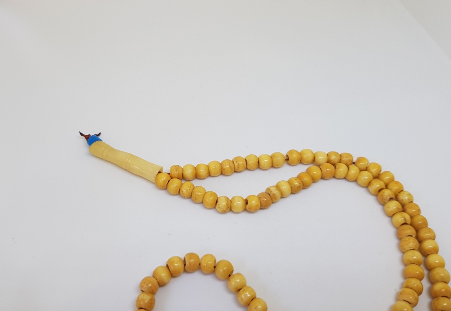 OSMANLI DÖNEMİ NADİR MORS DİŞİ NAMAZ TESPİHİ