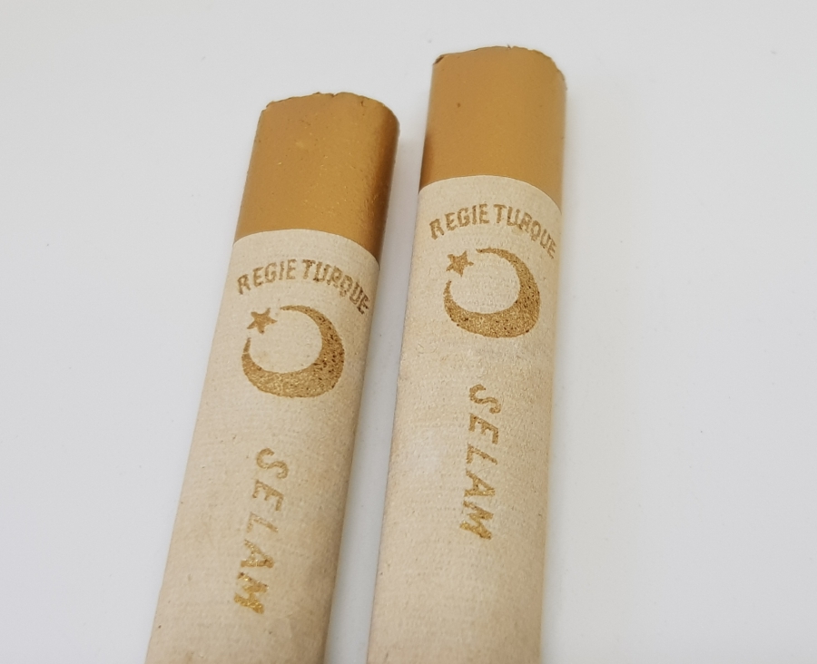 OSMANLI DÖNEMİ İKİ ADET İÇİLMEMİŞ NADİR SİGARA