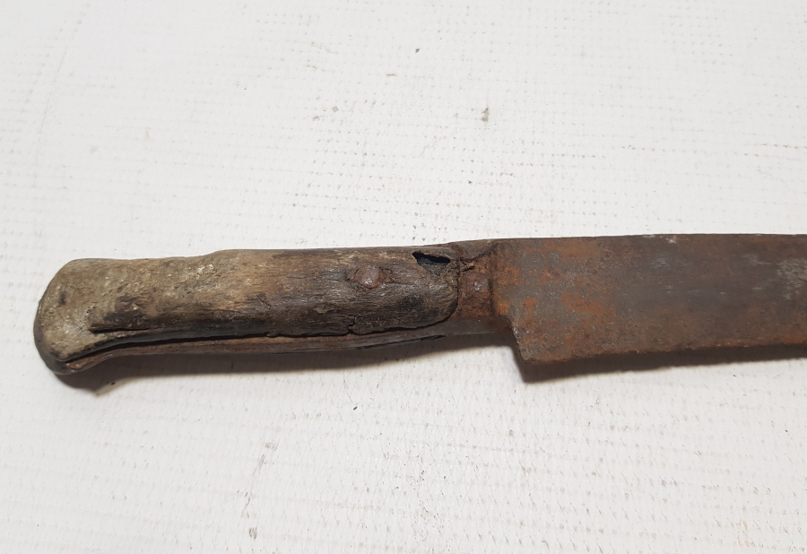 ÜZERİ OSMANLICA YAZILI 1700 BAŞLARI OSMANLI KUŞAK KAMASI