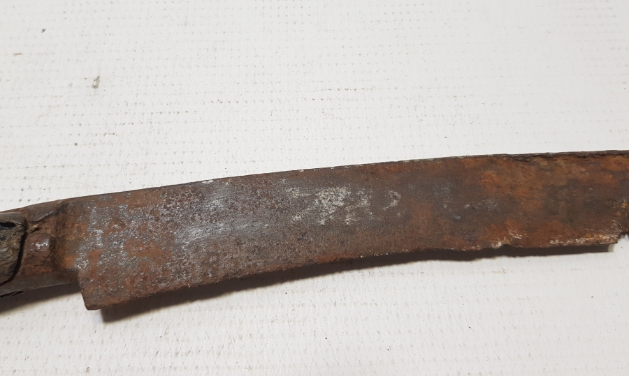 ÜZERİ OSMANLICA YAZILI 1700 BAŞLARI OSMANLI KUŞAK KAMASI