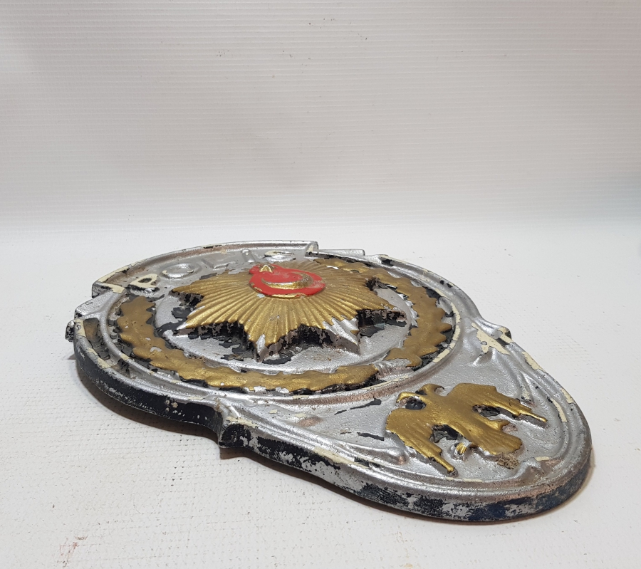 CUMHURİYET BAŞLARI BÜYÜK BOY POLİS AMBLEMLİ PANO