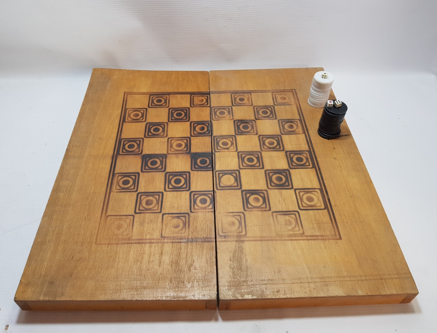 BÜYÜK BOY ANTİKA TAVLA