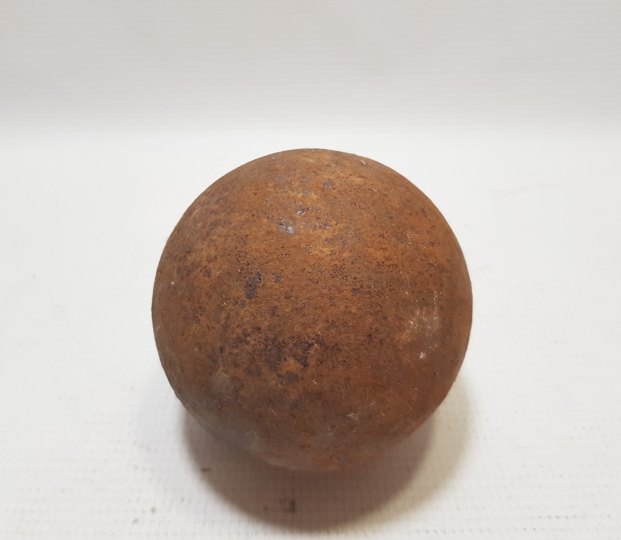 OSMANLI DÖNEMİ GEMİ TOPLARINDA KULLANILAN ÇOK NADİR TOP GÜLLESİ