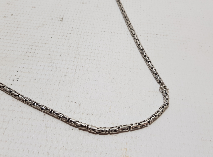 ÖZEL YAPIM GÜMÜŞ KRAL ZİNCİRİ