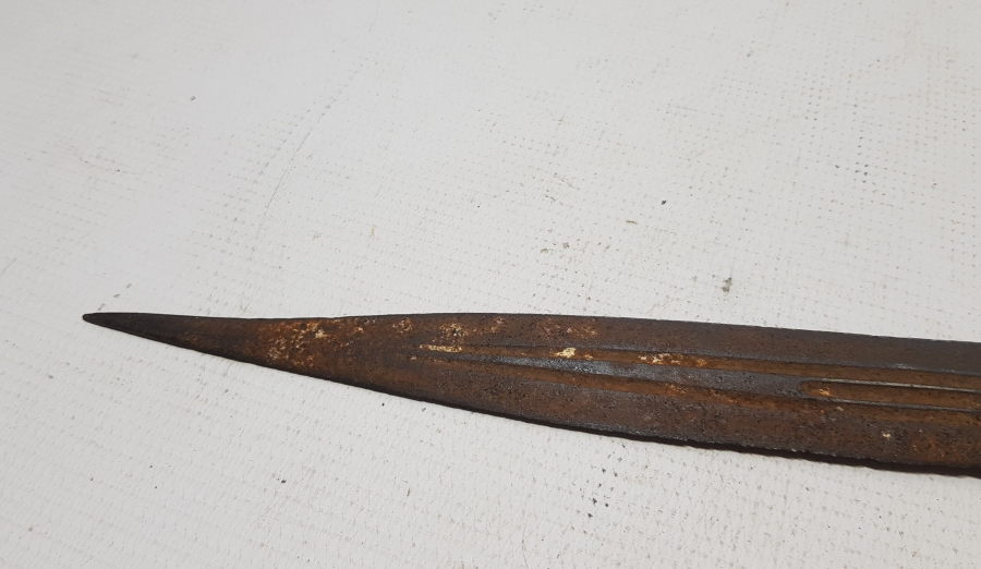 ÜZERİ OSMANLICA BURSA YAZILI NADİR ÇERKES KAMASI