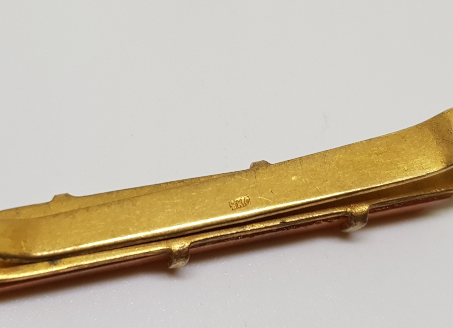 ÖZEL YAPIM DAMLA KEHRİBAR KRAVAT İĞNESİ