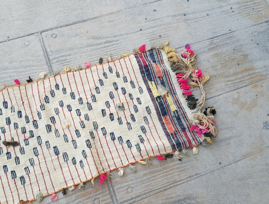 OSMANLI DÖNEMİ TAMAMI EL DOKUMA YÖRÜK İŞİ BEL KUŞAĞI