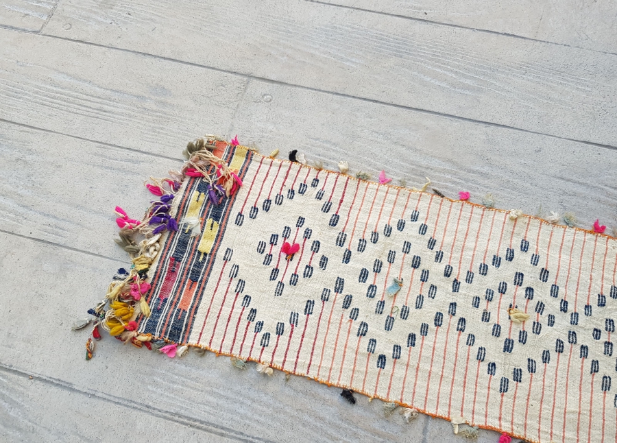 OSMANLI DÖNEMİ TAMAMI EL DOKUMA YÖRÜK İŞİ BEL KUŞAĞI