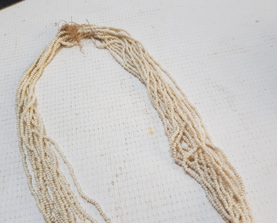 OSMANLI DÖNEMİ İNCİ FORMLU OPAL GERDANLIK