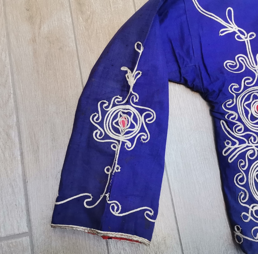 OSMANLI DÖNEMİ SIRMA İŞÇİLİKLİ GELİN CEPKENİ