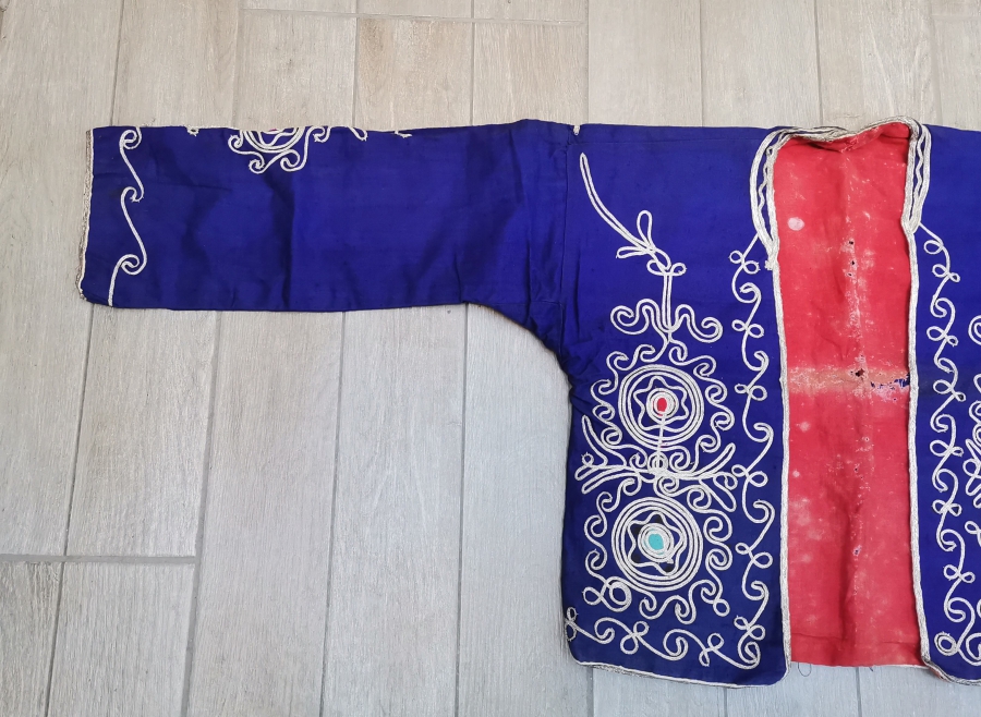 OSMANLI DÖNEMİ SIRMA İŞÇİLİKLİ GELİN CEPKENİ