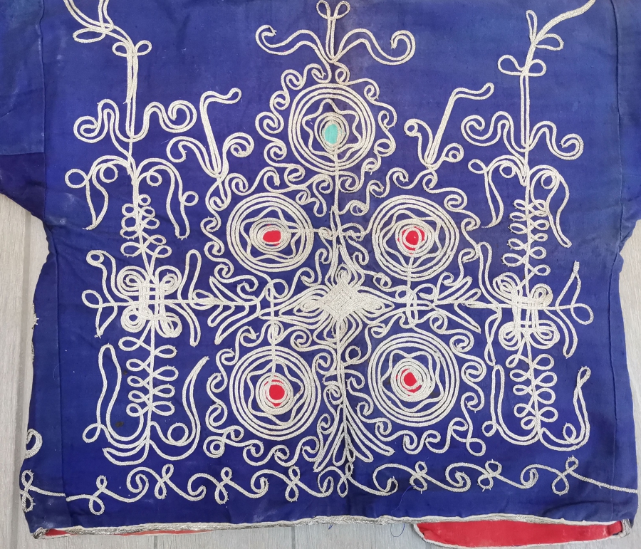 OSMANLI DÖNEMİ SIRMA İŞÇİLİKLİ GELİN CEPKENİ