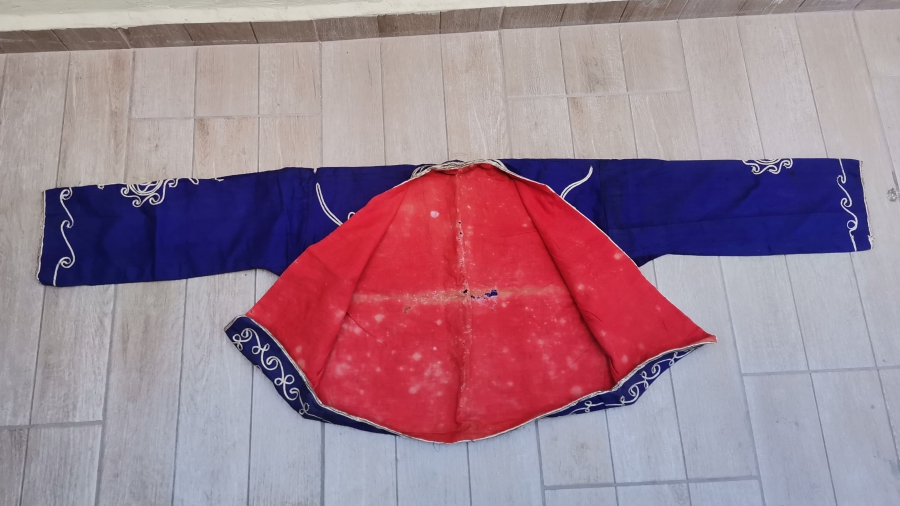 OSMANLI DÖNEMİ SIRMA İŞÇİLİKLİ GELİN CEPKENİ