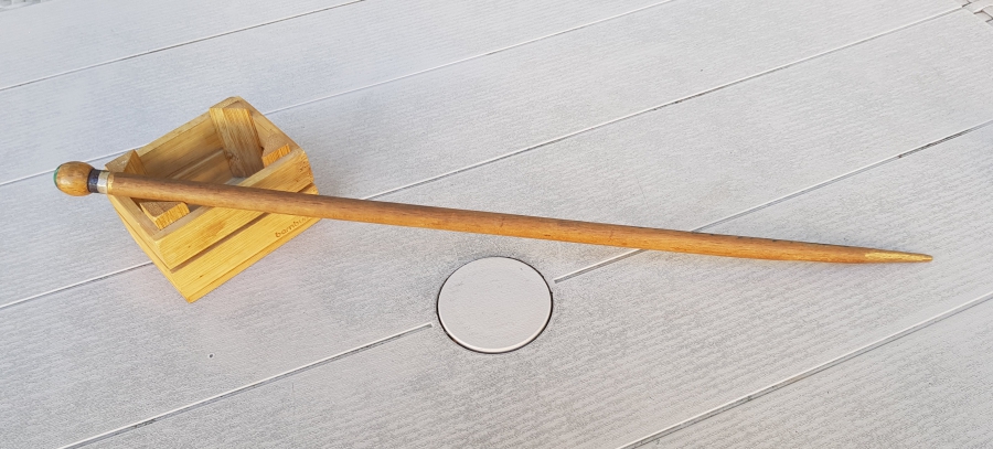 ÜZERİ DUALI EL YAPIMI NADİR OSMANLI DÖNEMİ TEKKE İŞİ OKUMA ÇUBUĞU