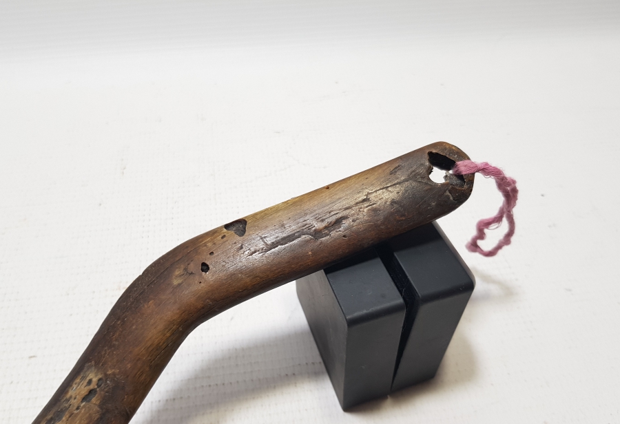 OSMANLI DÖNEMİ ÇOK NADİR BOYNUZ GÜREŞÇİ STRİGİLİSİ - YAĞ TEMİZLEME APARATI