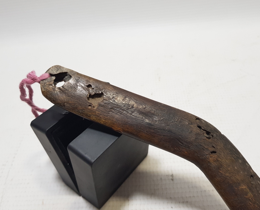 OSMANLI DÖNEMİ ÇOK NADİR BOYNUZ GÜREŞÇİ STRİGİLİSİ - YAĞ TEMİZLEME APARATI