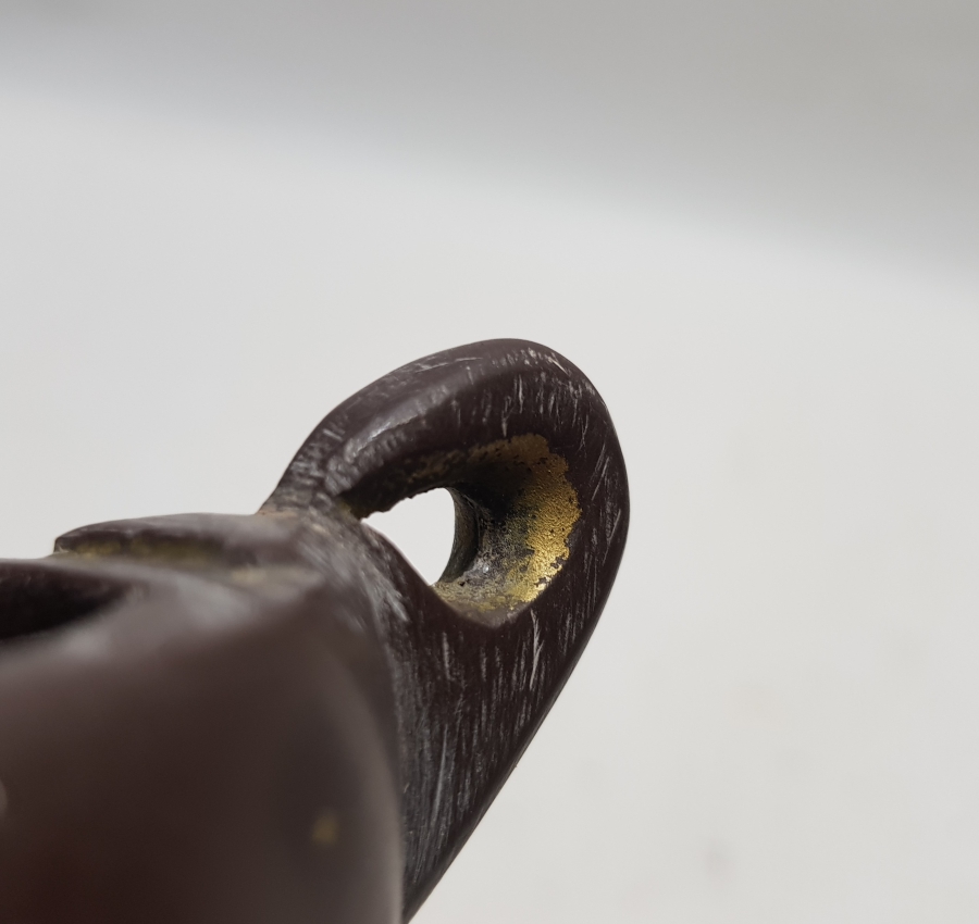 EL OYMA DOĞAL TAŞTAN MAMUL ÜZERİ ALTIN VARAKLI KANDİL