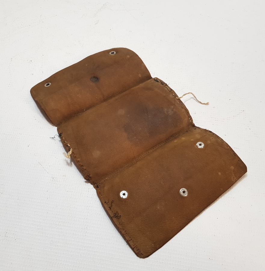 OSMANLI DÖNEMİ DERİ SUBAY CÜZDANI