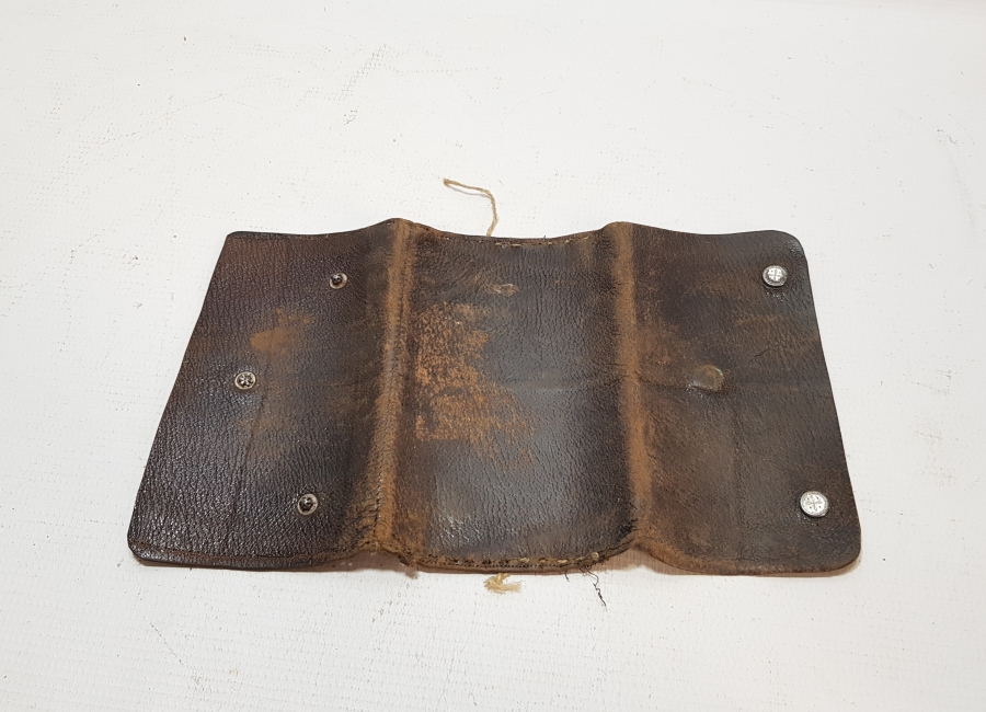 OSMANLI DÖNEMİ DERİ SUBAY CÜZDANI