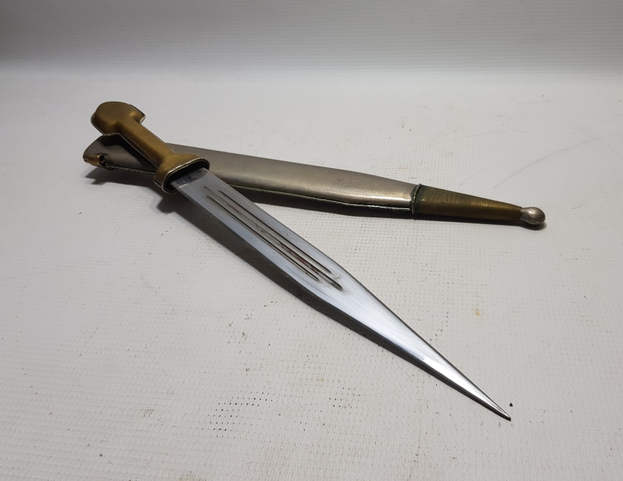 EL YAPIMI ANTİKA ÇERKES KAMASI