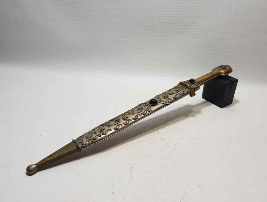 EL YAPIMI ANTİKA ÇERKES KAMASI