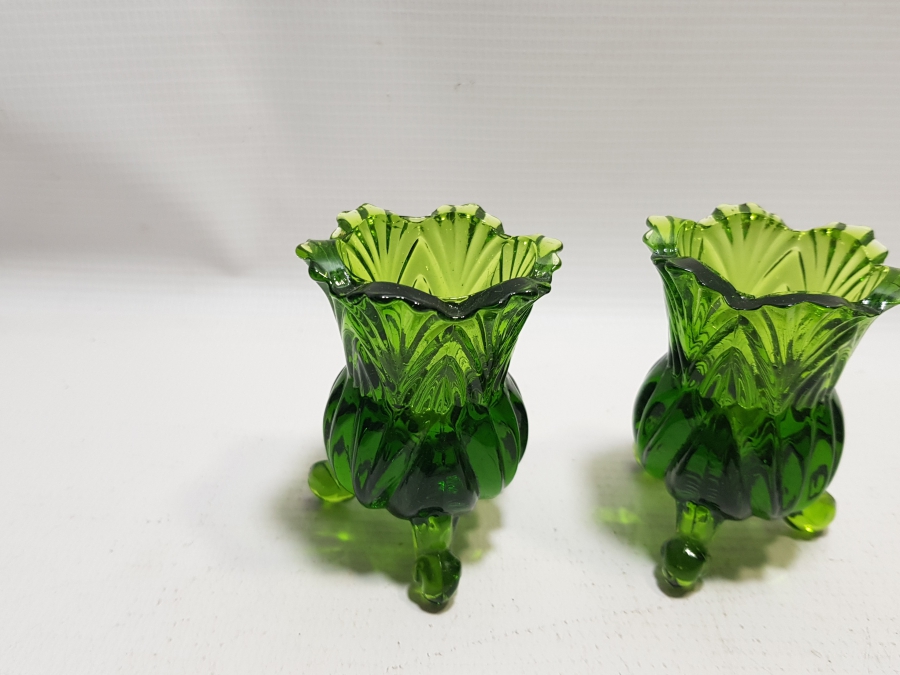 KABARTMA İŞÇİLİKLİ RENKLİ KRİSTAL CAM ANTİKA DONDURMALIK