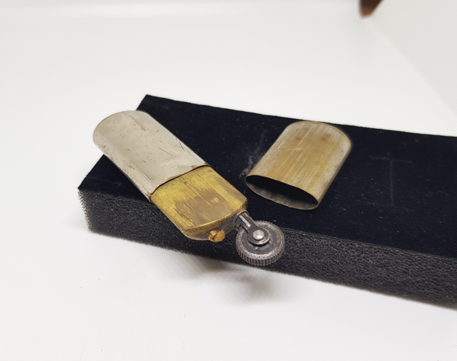 OSMANLI DÖNEMİ NADİR EL YAPIMI SUBAY ÇAKMAĞI