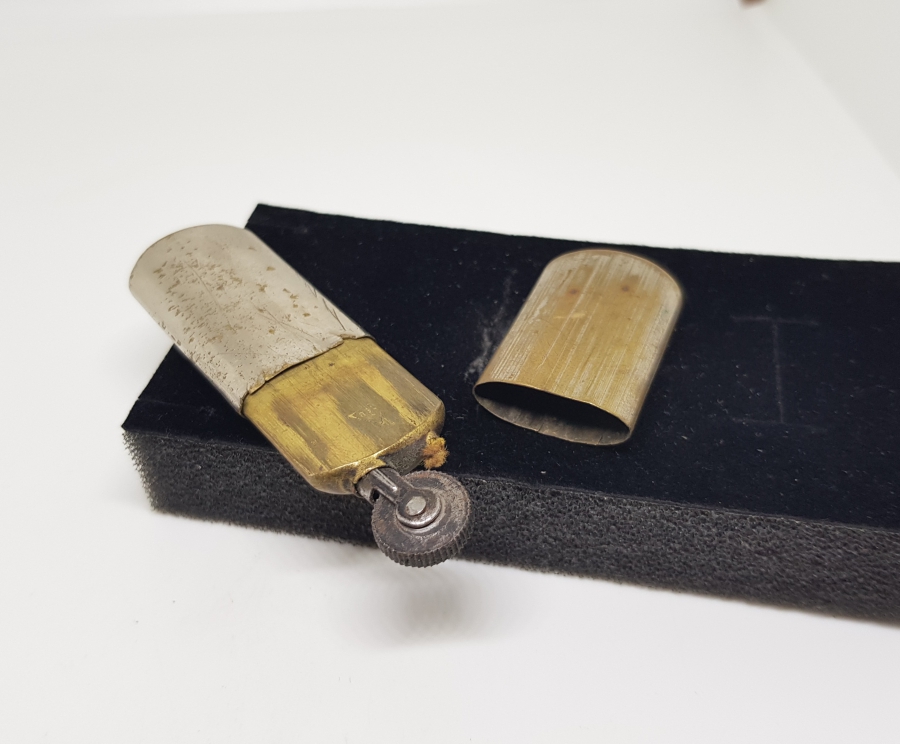 OSMANLI DÖNEMİ NADİR EL YAPIMI SUBAY ÇAKMAĞI