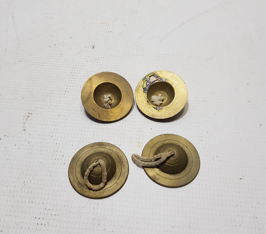 OSMANLI DÖNEMİ ÇOK NADİR SÜLEYMANİYE TAM TAKIM ÇENGİ -DANSÖZ ZİLLERİ