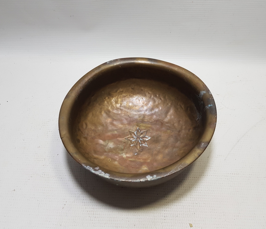 ÜZERİ OSMANLI YILDIZLI OSMANLI DÖNEMİ HAMAM TASI