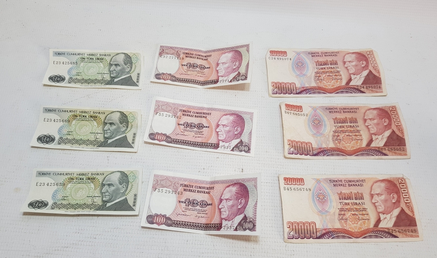 ANTİKA KAĞIT PARA LOTU